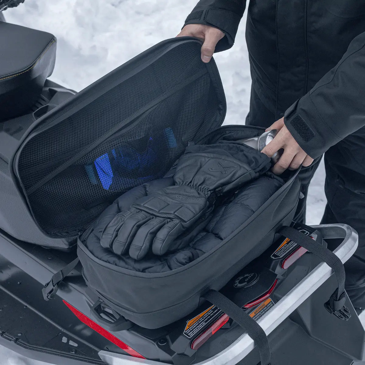 Ski-Doo LinQ 4.5 US Gal (17 L) Trail Expandable Bag