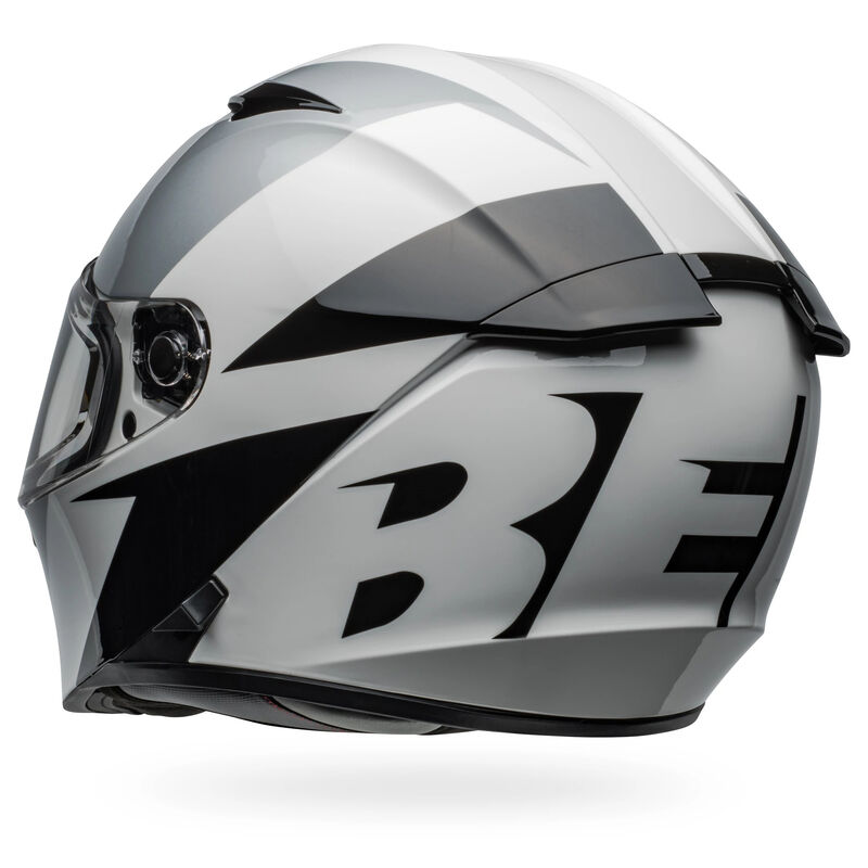 Bell Lithium - Shear Gloss Silver/White