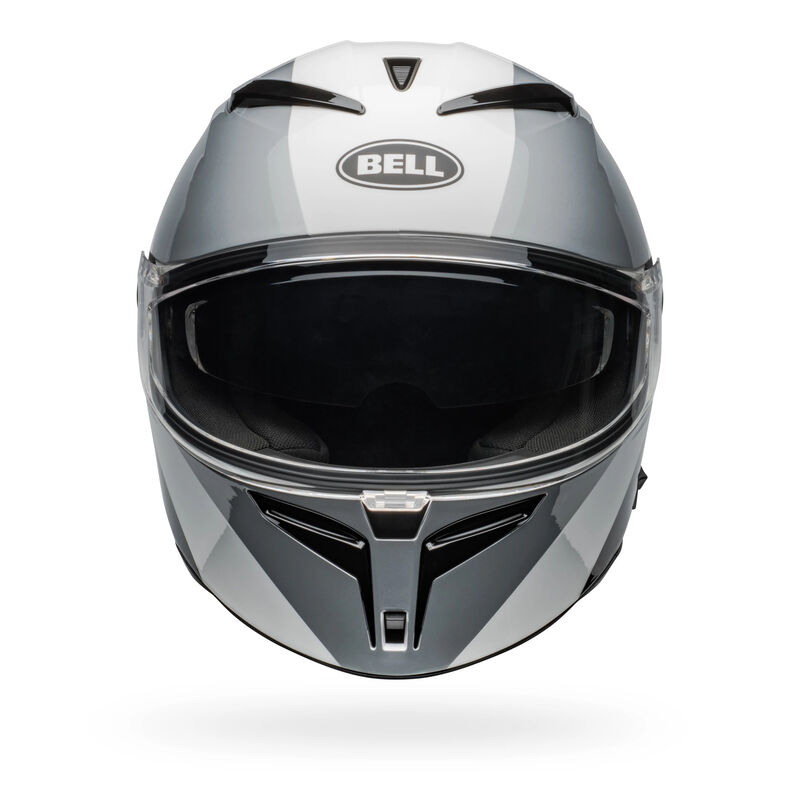 Bell Lithium - Shear Gloss Silver/White